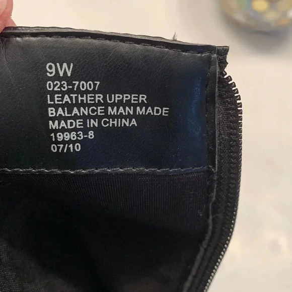 a.n.a 9W black leather ankle boots - Picture 6 of 7